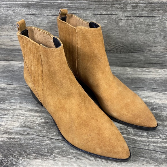 Marc Fisher Shoes - Marc Fisher LTD Yolli Suede Pointed Toe Booties